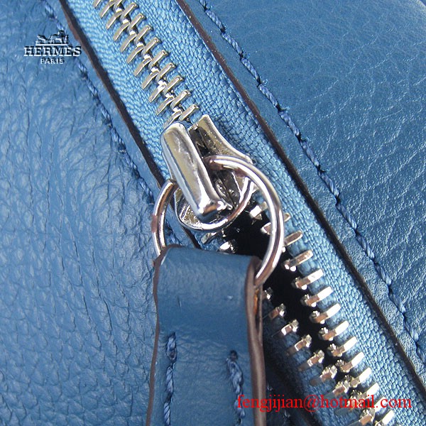 Hermes Lindy Women Shoulder Bag Blue 6208