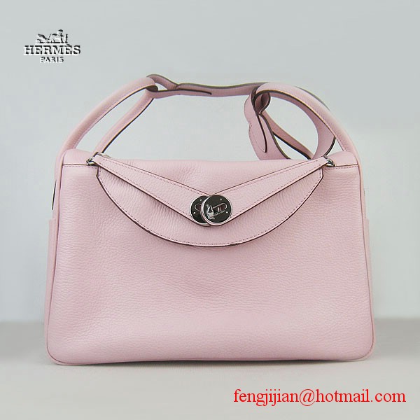 Hermes Lindy Women Shoulder Bag Pink 6208