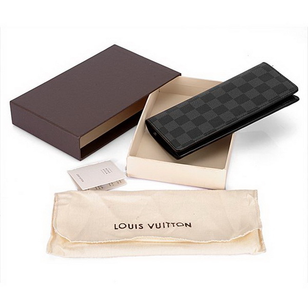 Louis Vuitton Damier Graphite Canvas Brazza Wallet N62665