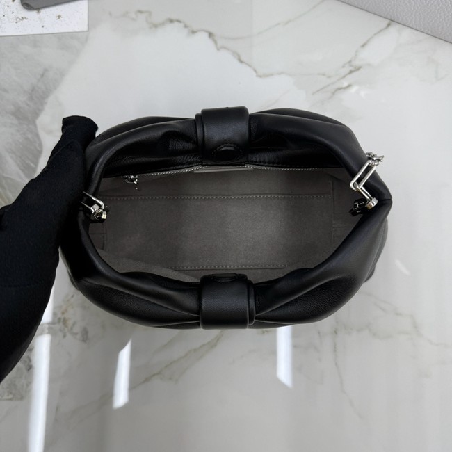 Small Dior Bow Bag Lambskin M0715P black