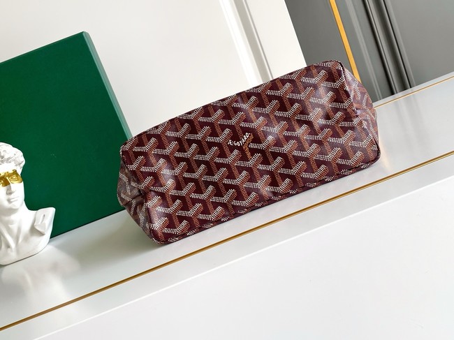 Goyard mini hobo 1CL03P wine red