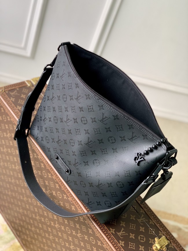 Louis Vuitton Vagabon Hobo M27856 Black