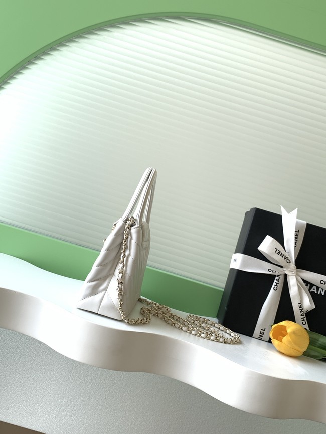 Chanel Mini Shopping Bag AS4416 white