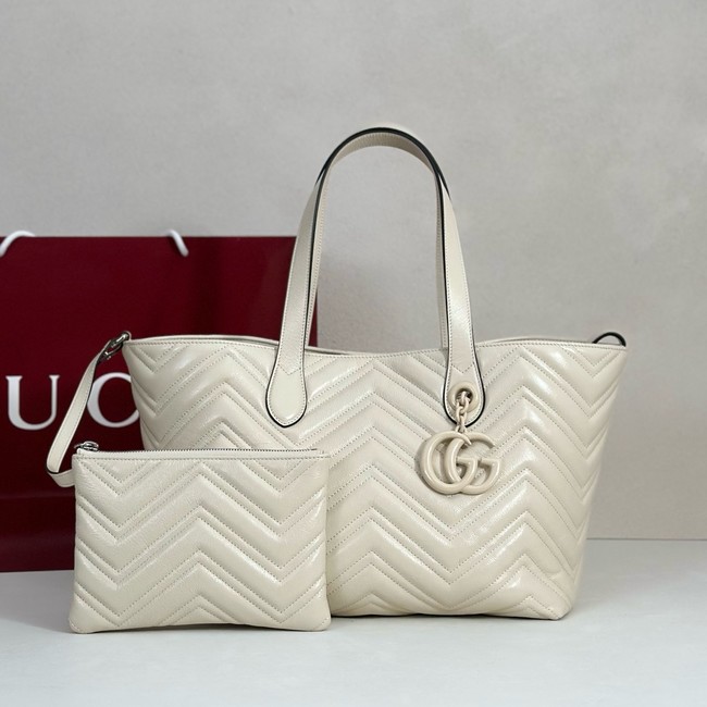 Gucci GG Marmont medium tote bag 855279 Ivory